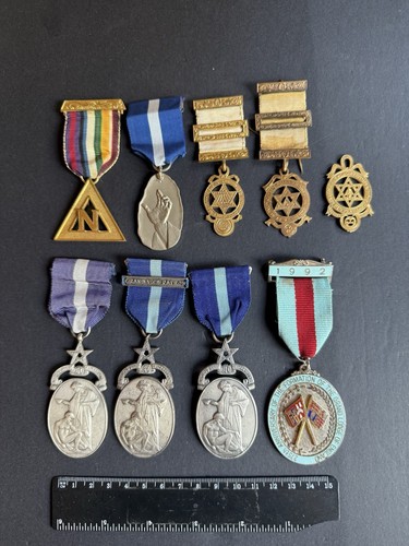 Masonic medals jewels - medals,