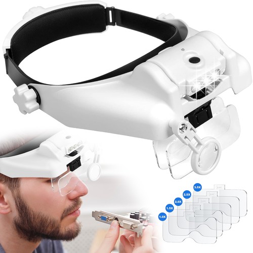 14x headband magnifier - 1x, to