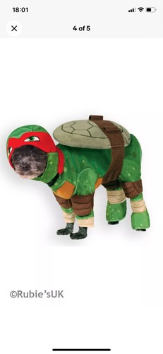 Rubie raphael dog costume - rubie's,