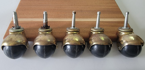 Vintage brass hooded ball - vintage,