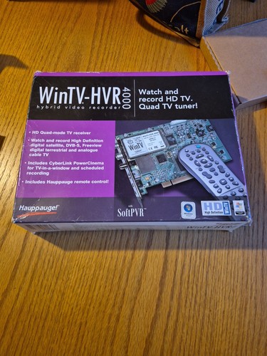 Wintv hdr 4000 - wintv-hdr, digital