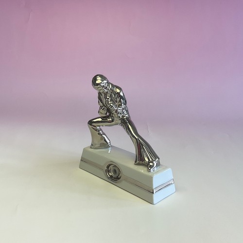 Silver plated mini elvis - plated,