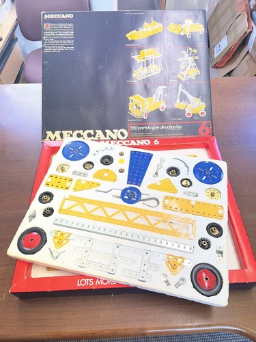 Vintage meccano set - vintage,