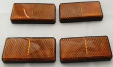4 Pack Of Orange Rectangular