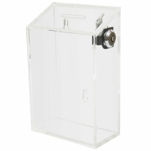Clear acrylic donation - donation, box