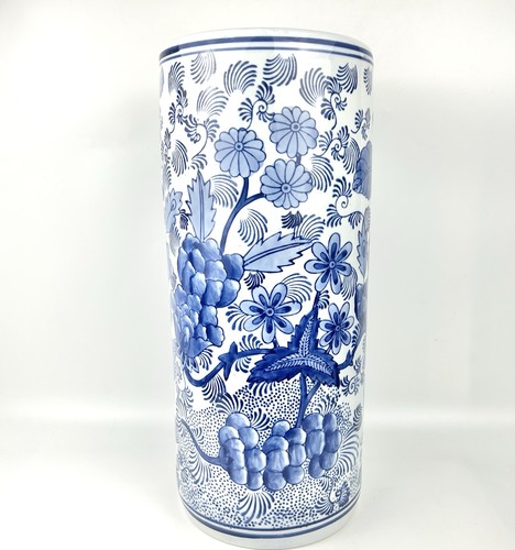 Vintage chinese blue white - vintage,