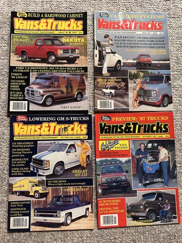 1986 vans trucks - &,