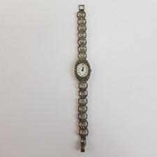 Ladies Marcasite Set Quartz