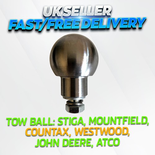 50mm mower tow ball - ball, hitch