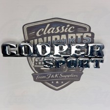 CHROME MINI COOPER SPORT BOOT