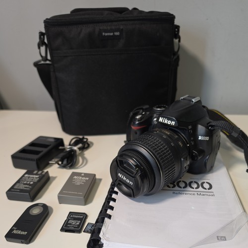 Nikon d3000 2mp dslr camera - nikon,