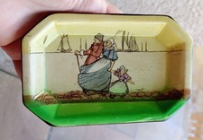 Royal Doulton Dutch Harlem Antique Octagonal Dish 13cm X 8.5cm