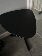 Small Black IKEA Side Table
