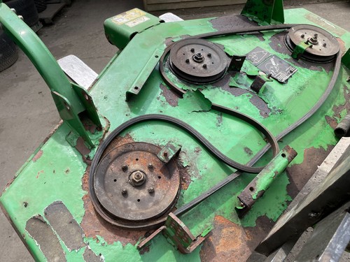 Front triple blade rotary