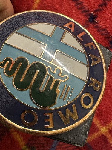 Genuine vintage alfa - alfa, romeo