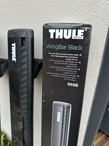 Thule wingbar evo black roof - evo,