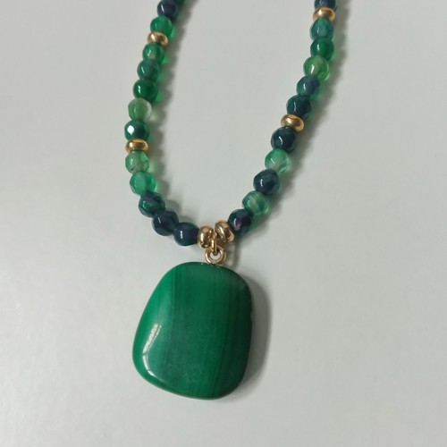 Lola rose green stone dainty - rose,