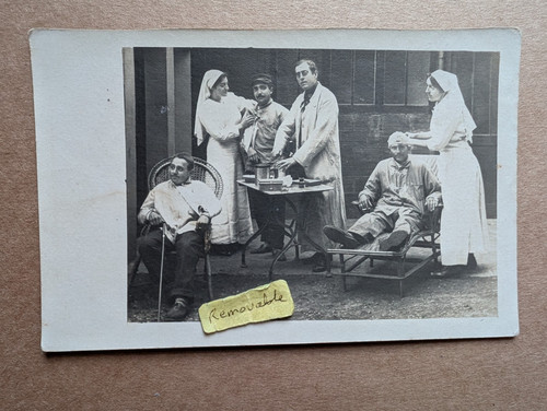 Old photo women nurse - old,