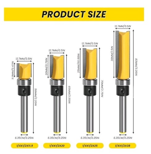 Piece inch shank - 4,
