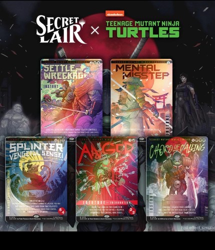 Secret lair teenage mutant - secret,