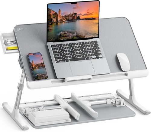 Saiji adjustable laptop bed - adjustable,