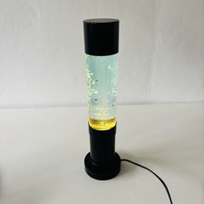 Black Mathmos Jet Glitter Lamp