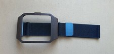 Sony SmartWatch 3 SWR50  Violet Glitter Housing & Blue Metal Mesh Magnet Strap 