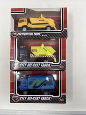 TESCO CITY DIE-CAST TRUCKS X 3