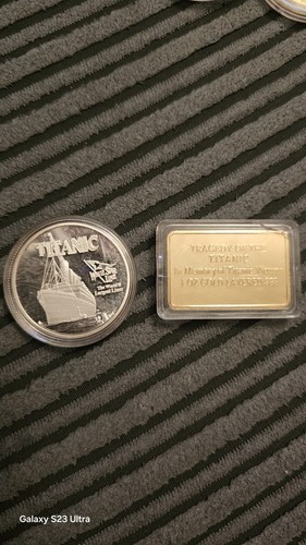 Titanic collectors coins set - coins,