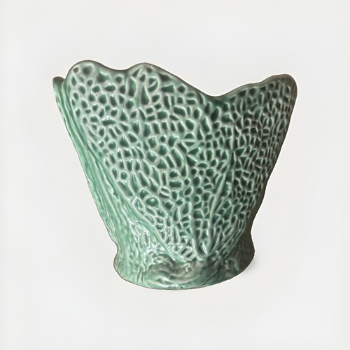 Vintage sylvac green floral - vintage,