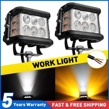 Pair 4" LED Strobe Work Light