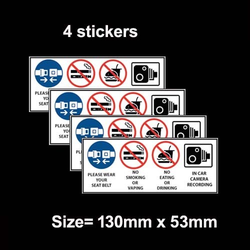 Smoking vaping uber taxi - 4x,