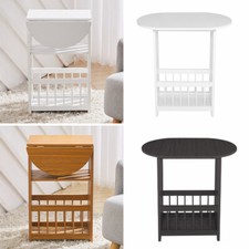 Wooden Magazine Rack Shelf