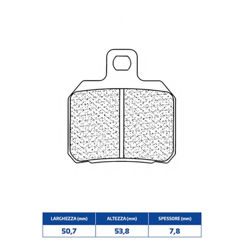 Sintered rear brake pads for - pads,