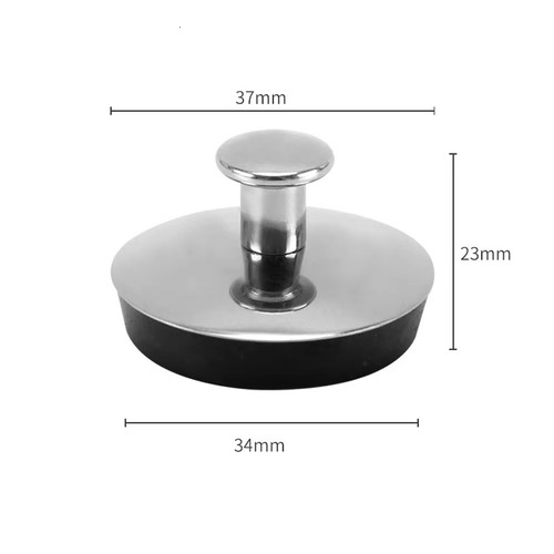 Stainless steel bath - stainless, plug
