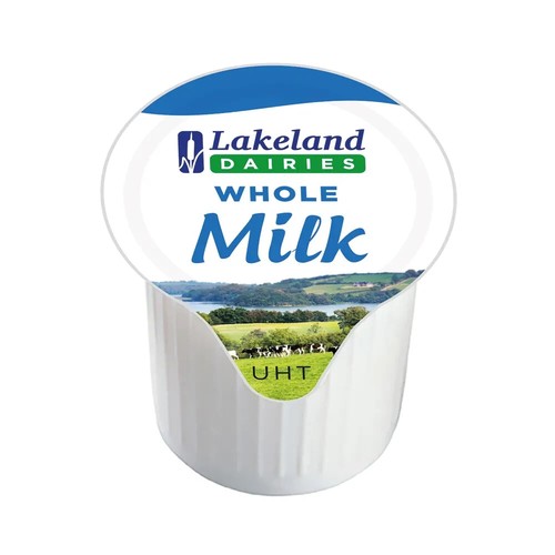 Lakeland uht whole milk pots - uht,