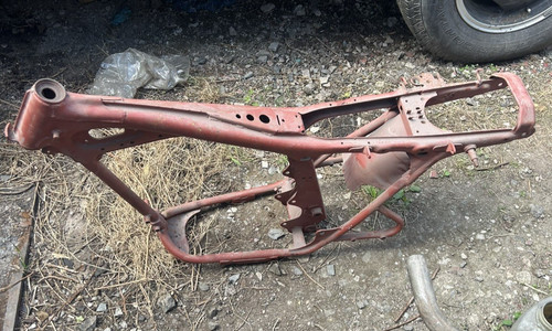 Genuine 1975 honda cb200 frame - genuine,
