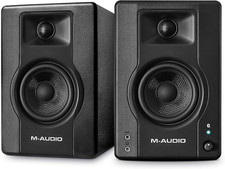 M-Audio BX4BT 4.5" Studio Monitors & PC Speakers with Bluetooth for Recording 