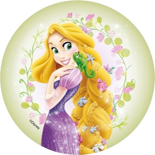 Personalised rapunzel edible - rapunzel,