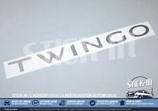 Renault Twingo 3 sticker stickers boot trunk monogram compliant