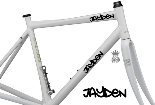 Personalised bike name - 2,