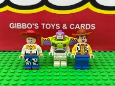 LEGO TOY STORY minifigure bundle WOODY, JESSIE & BUZZ LIGHTYEAR dis183 dis182
