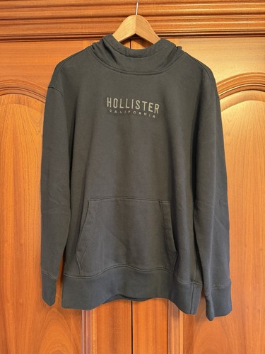 Black hollister hoodie - hollister,