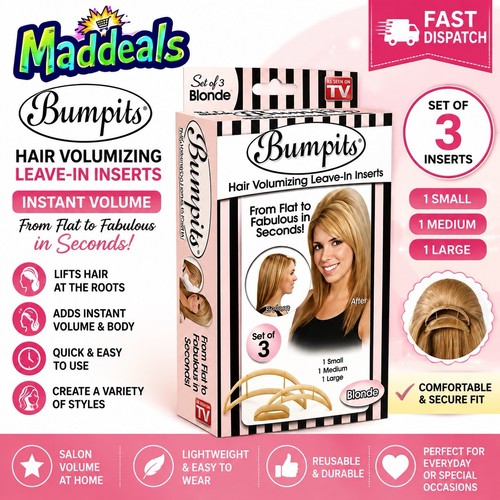 Bumpits set hair - bumpits,