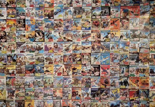 Vintage commando war comics - war,