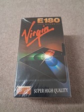 Virgin E-180 3 Hour Blank VHS