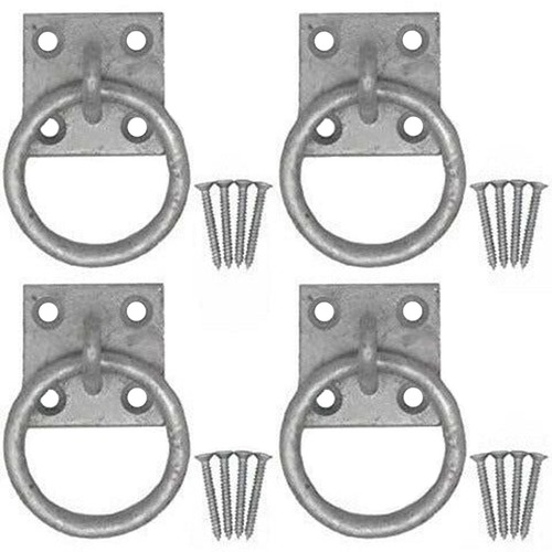 Tie ring plate for stables - plate,