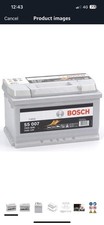 S5 007 Bosch Car Van Battery