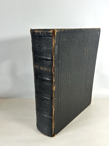 Antique family records bible - antique,