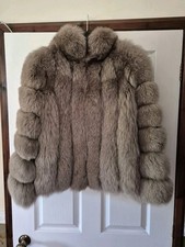 Twenty Fall Grey Fox Fur Coat
